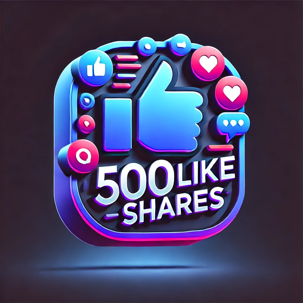 500 Likee Shares