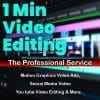 1Min Video Editing