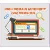 High Domain Authority Websites