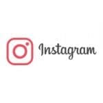 instagram logo in white background
