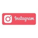 instagram logo in red background