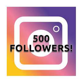 Instagram 500 followers