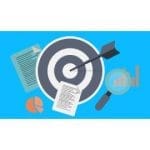 Dartboard image with some paper in the background