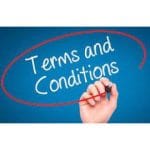 Terms and Conditions with Information Technology Product