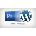 10 Pages PSD to Bootstrap with Information Technology Product