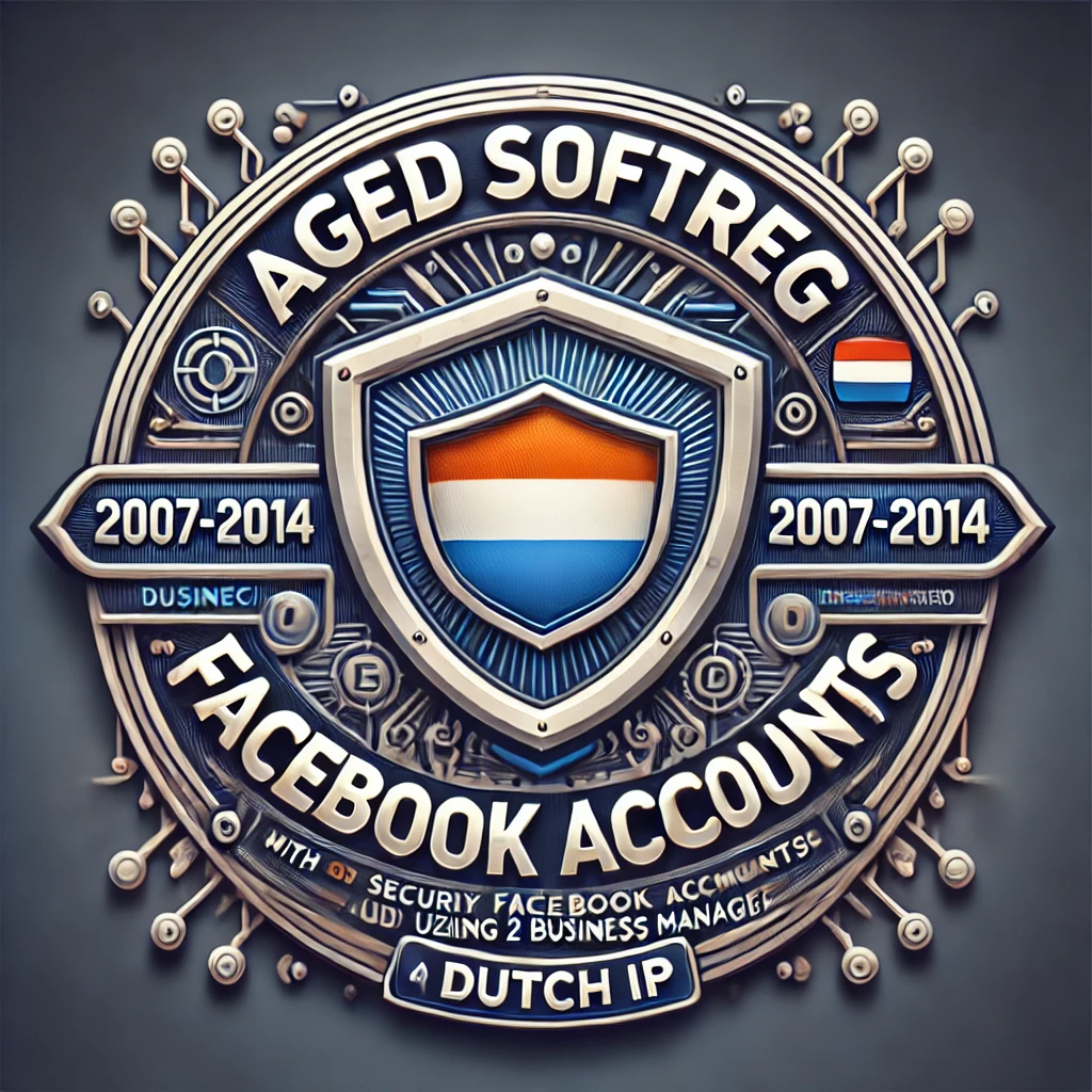 Aged Softreg Facebook accounts 2007-2014 registered with 2 Business Managers added - Dutch IP
