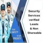 security service verified lead and non shareable