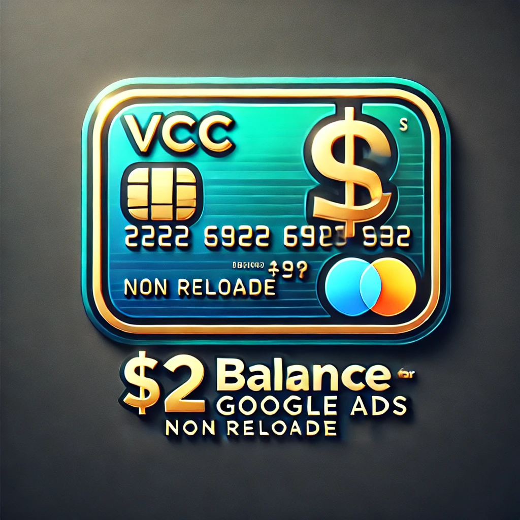 VCC $2 Balance for Google Ads (Non reloadable)