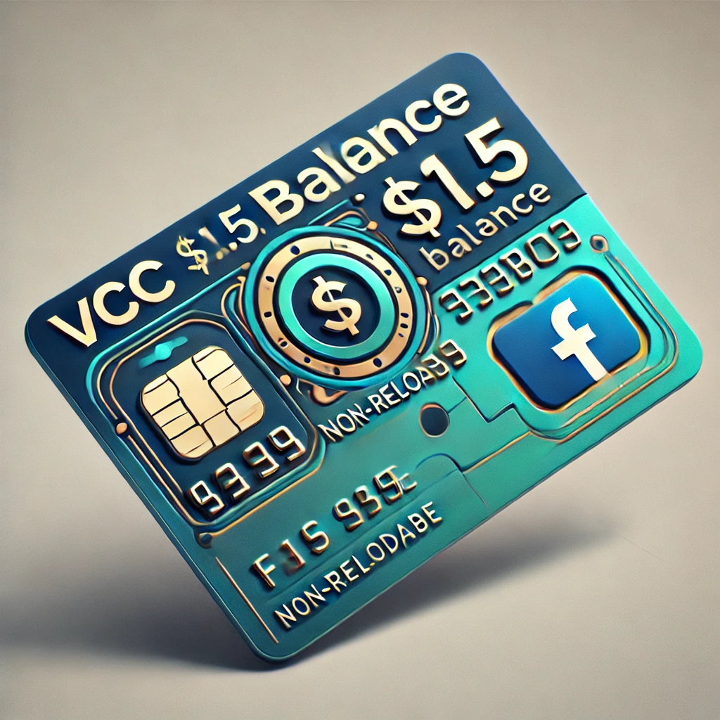 VCC $1.5 Balance for Facebook (Non reloadable)