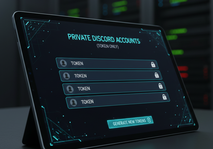 Private Discord Accounts for mass mailing (Only Token)