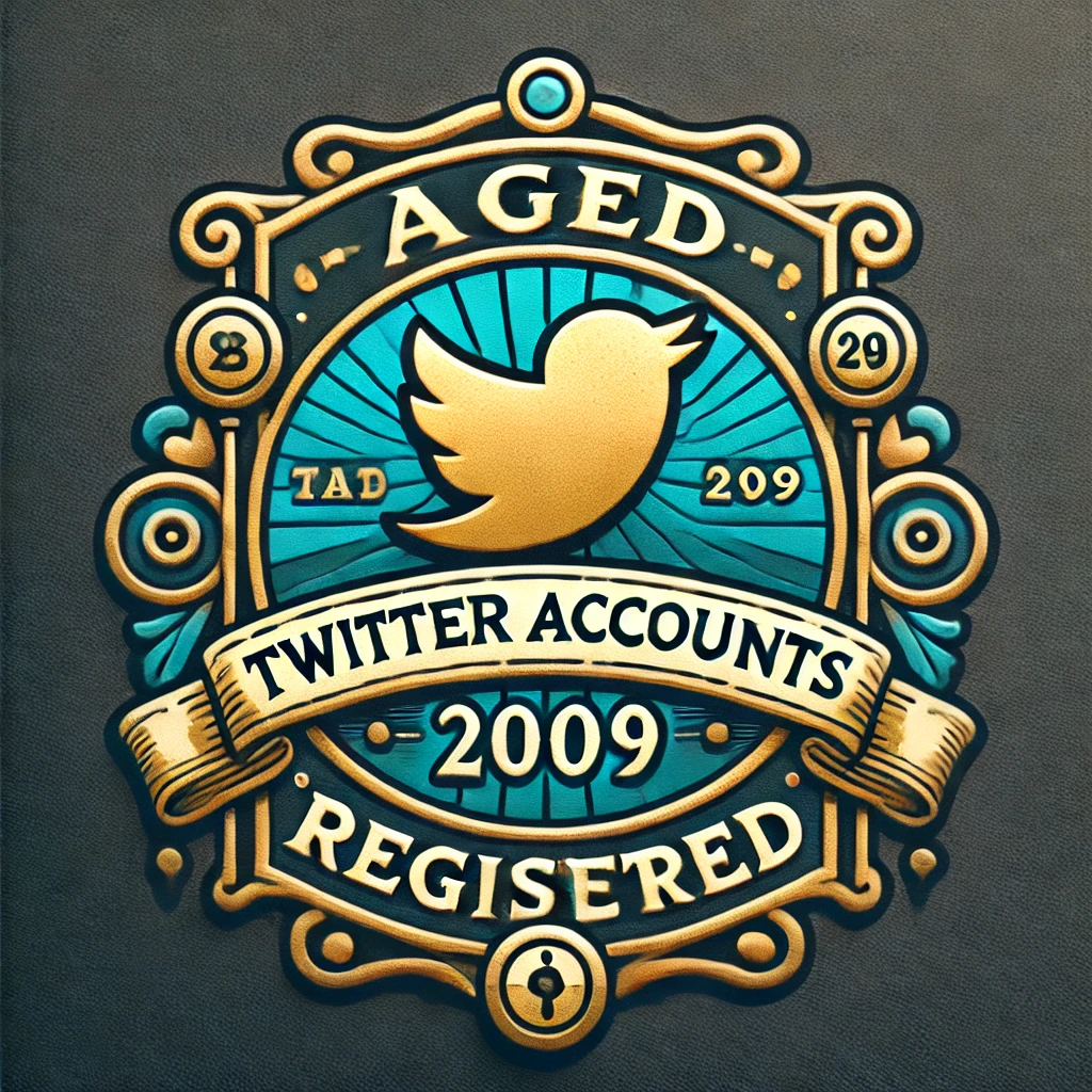 Aged Twitter Accounts 2009 registered