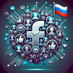 50 PVA Facebook Account with Email Latin Name and IP-RU