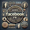 Aged Facebook FR Account 2007-2014 Registered Can be used for Adverising