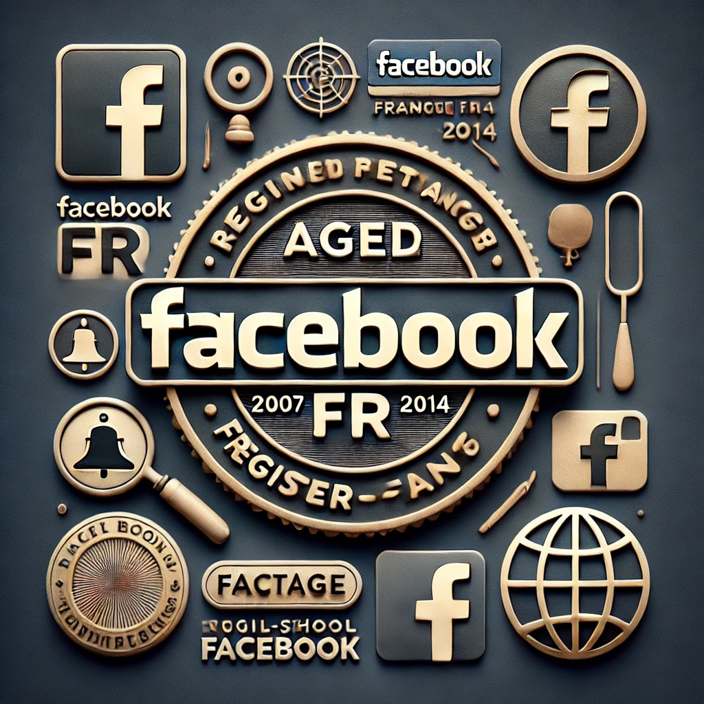 Aged Facebook FR Account 2007-2014 Registered Can be used for Adverising