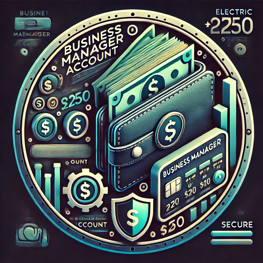 Business manager account Limit $250 created on MIX accounts