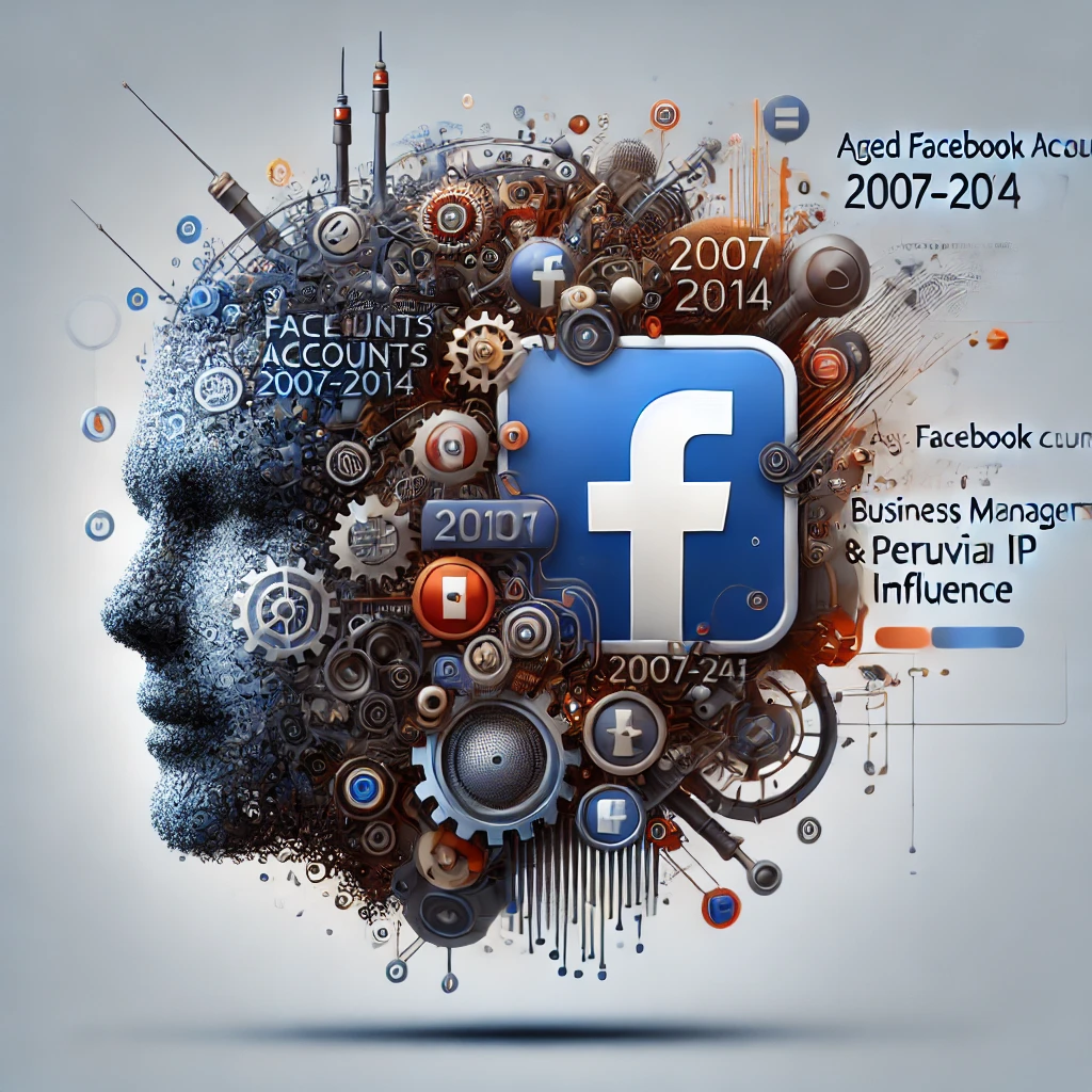 Aged Softreg Facebook accounts 2007-2014 registered with 2 Business Managers added - Peruvian IP