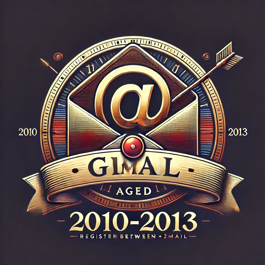 Aged Gmail 2010-2013 registered