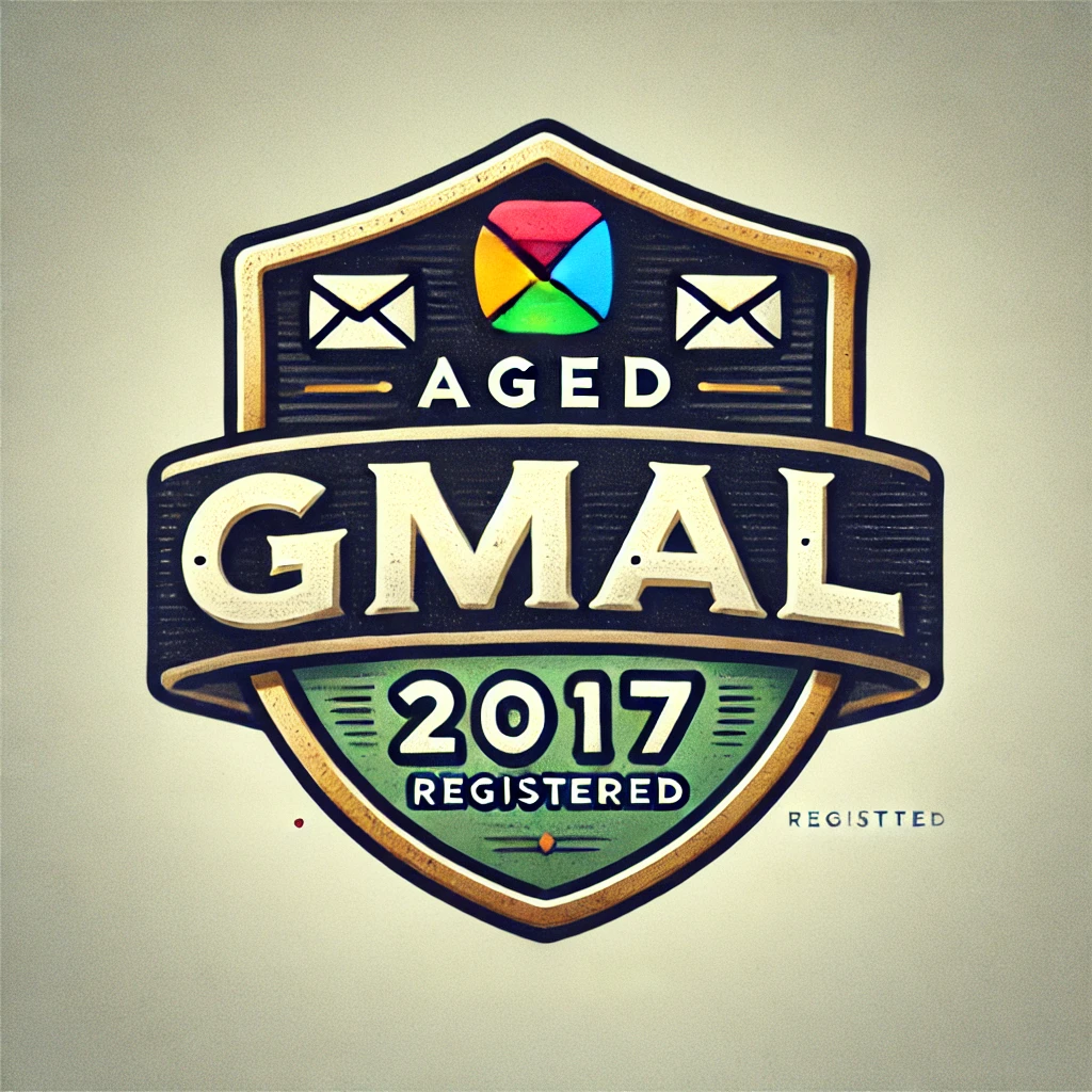 Aged Gmail 2017 registered