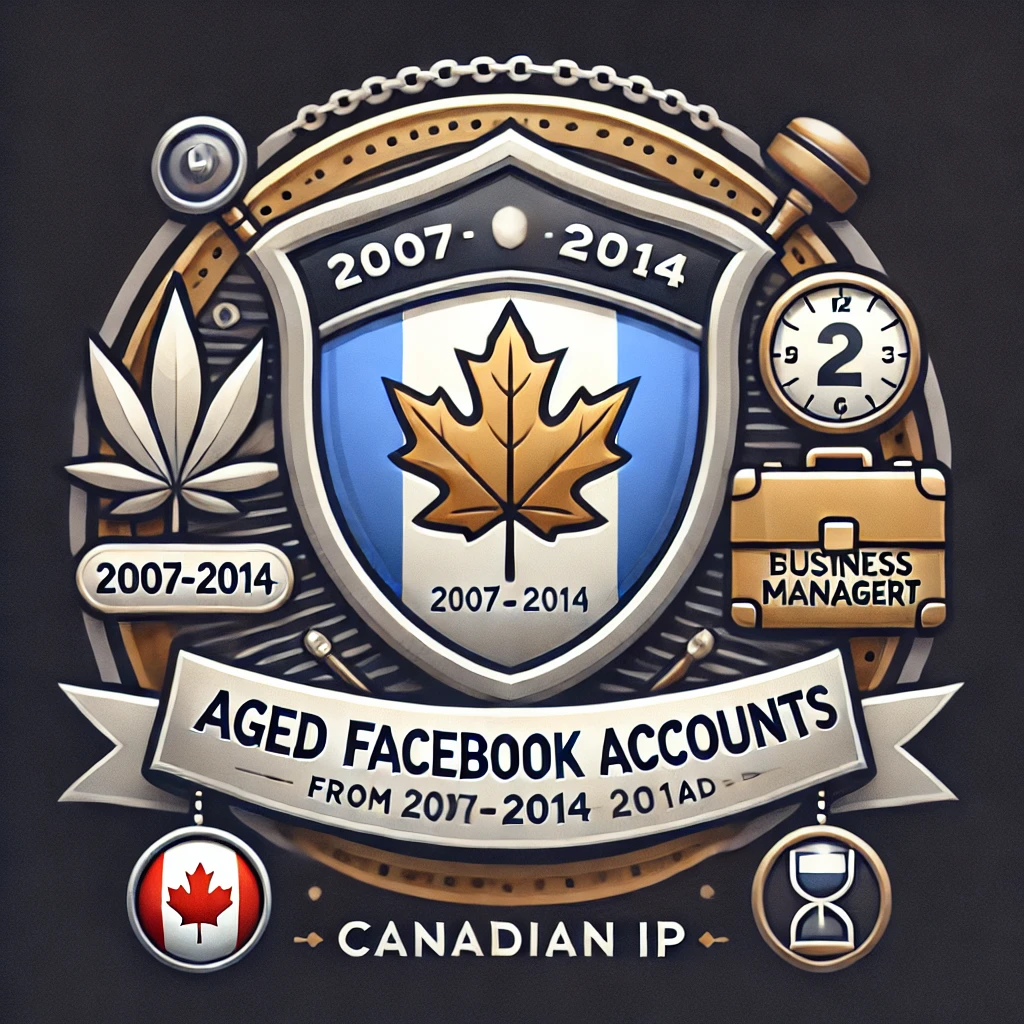 Aged Softreg Facebook accounts 2007-2014 registered with 2 Business Managers added - Canadian IP