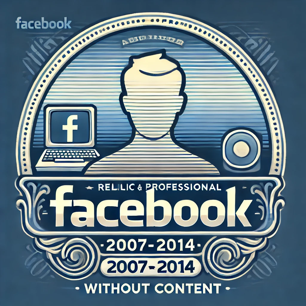 Aged Facebook Account 2007-2014 Registered without content - PL IP