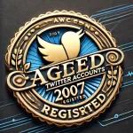 Aged Twitter Accounts 2007 registered