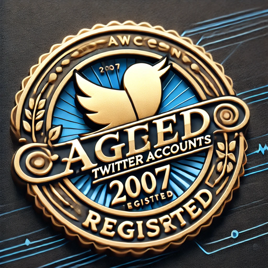Aged Twitter Accounts 2007 registered
