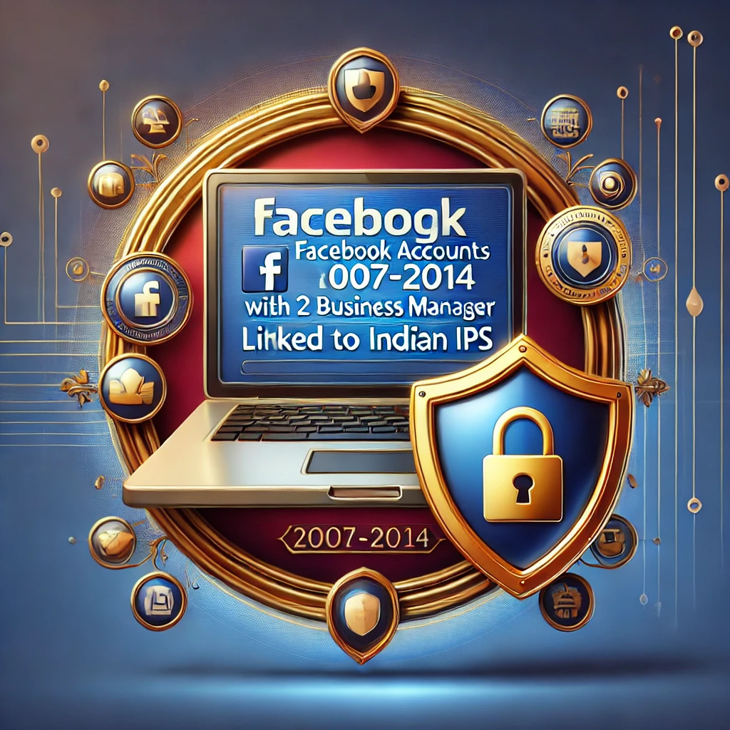 Aged Softreg Facebook accounts 2007-2014 registered with 2 Business Managers added - Indian IP