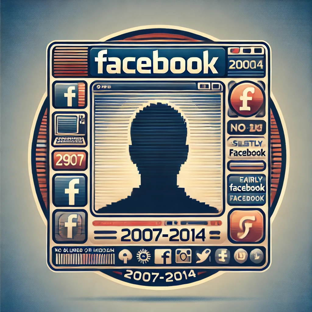Aged Facebook Account 2007-2014 Registered without content - SG IP