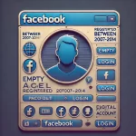 Aged Facebook Account 2007-2014 Registered without content - MY IP