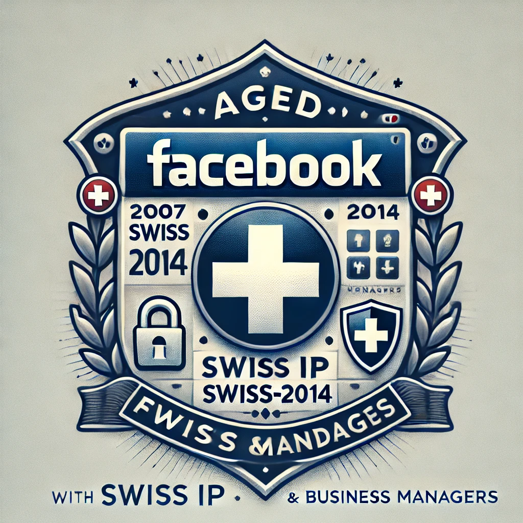 Aged Softreg Facebook accounts 2007-2014 registered with 2 Business Managers added - Swiss IP