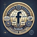 Aged Softreg Facebook accounts 2007-2014 registered with 2 Business Managers added - Chinese IP