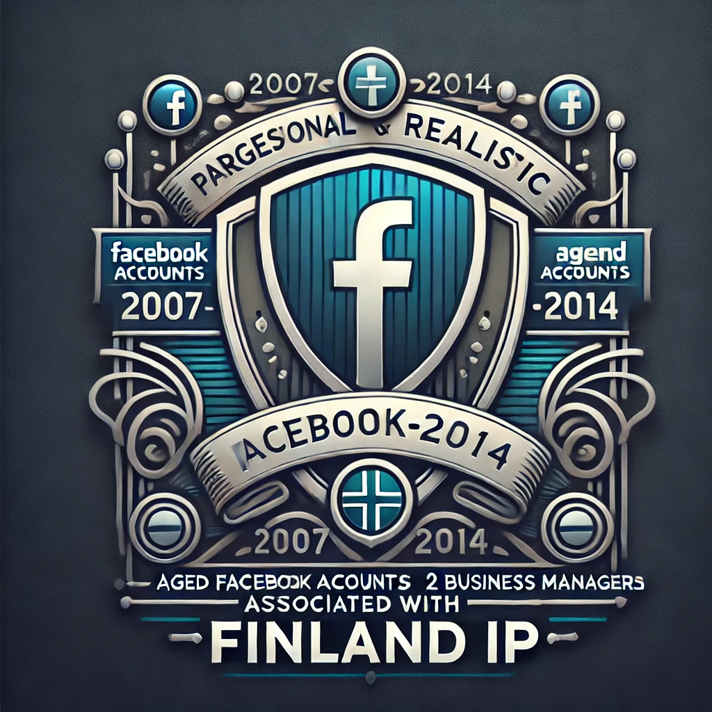 Aged Softreg Facebook accounts 2007-2014 registered with 2 Business Managers added - Finland IP