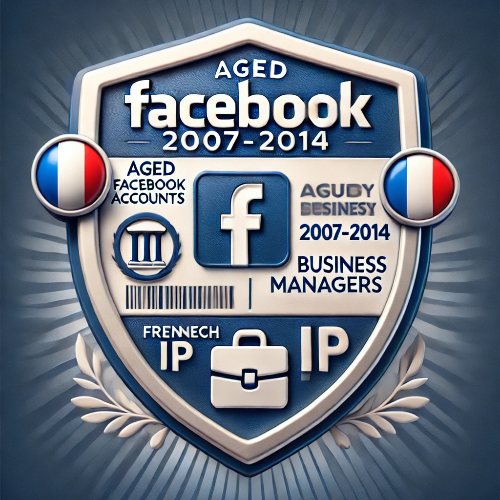 Aged Softreg Facebook accounts 2007-2014 registered with 2 Business Managers added - French IP