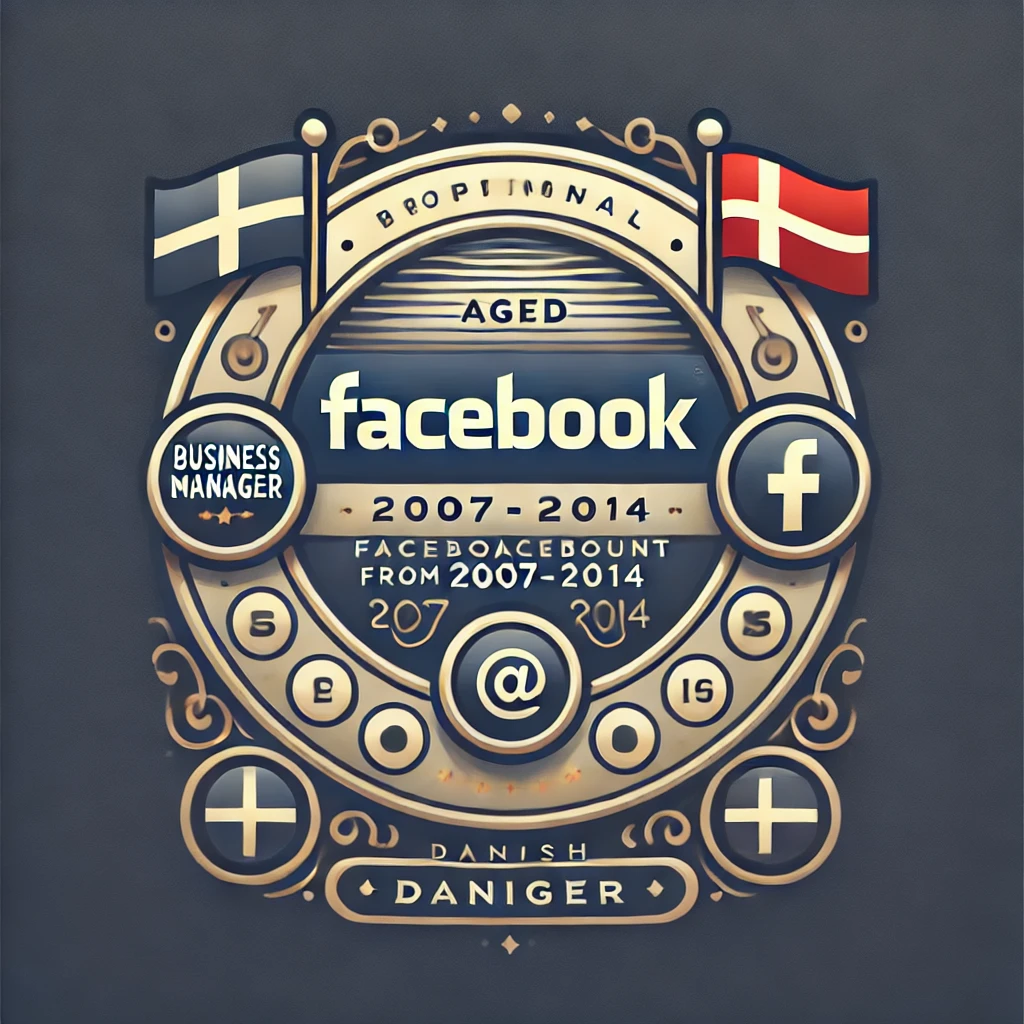 Aged Softreg Facebook accounts 2007-2014 registered with 2 Business Managers added - Danish IP