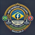 Aged Softreg Facebook accounts 2007-2014 registered with 2 Business Managers added - Brazilian IP