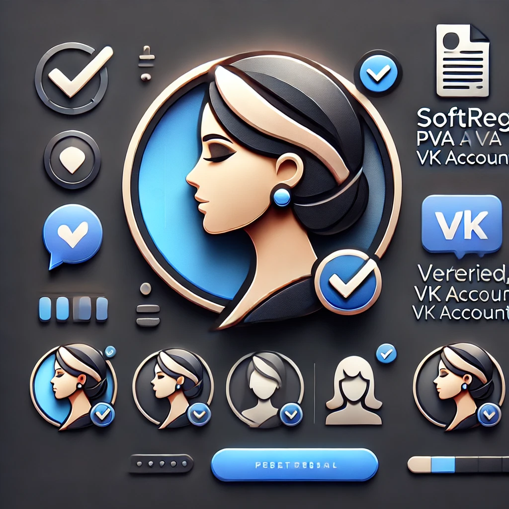 Softreg PVA VK Account Female Gender and Content added to the Profile