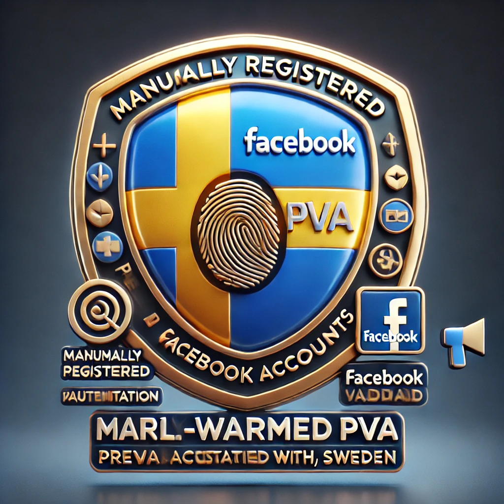Manually registered pre-warmed PVA Facebook account, IP-SE