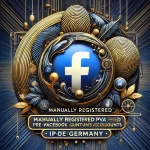 Manually registered pre-warmed PVA Facebook account, IP-DE