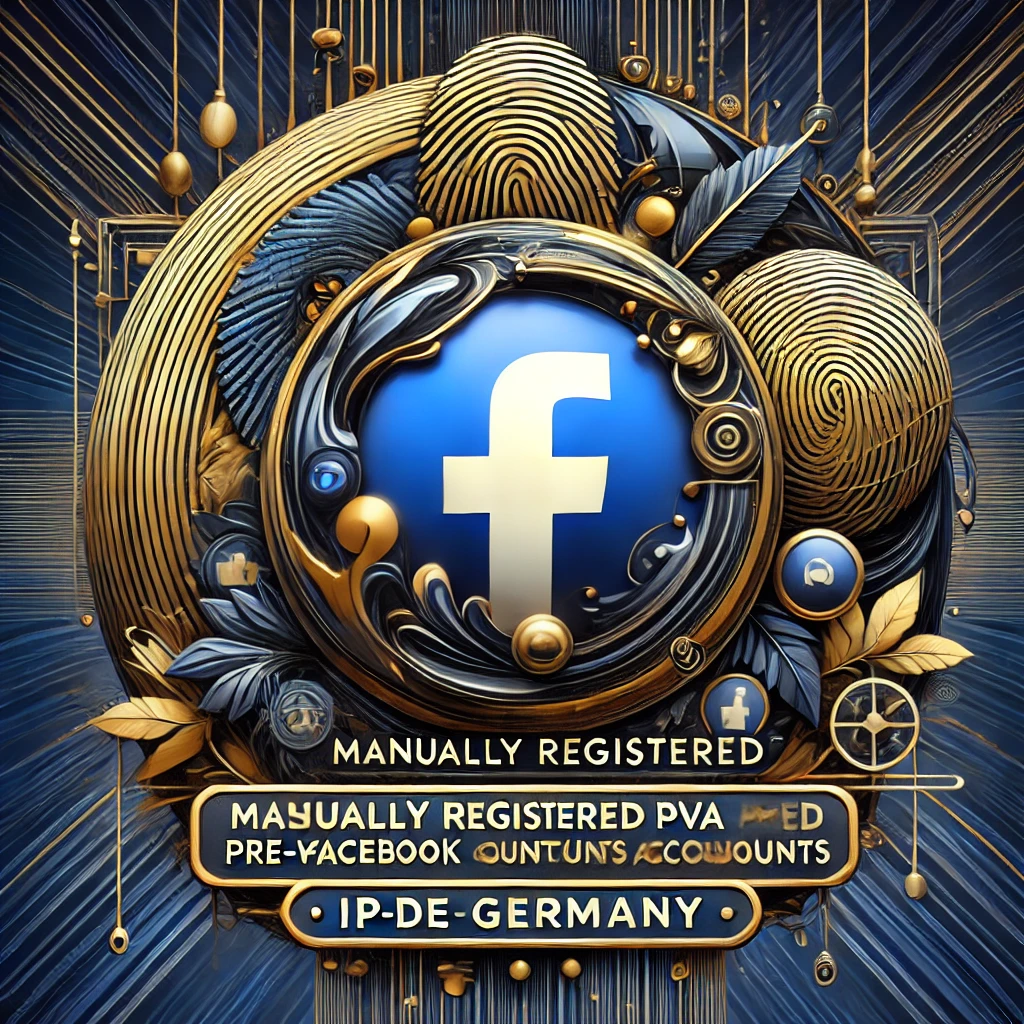 Manually registered pre-warmed PVA Facebook account, IP-DE