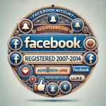 Aged Facebook DE Account 2007-2014 Registered Can be used for Adverising