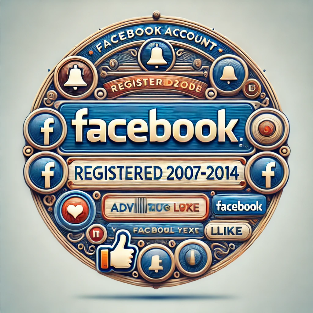 Aged Facebook DE Account 2007-2014 Registered Can be used for Adverising
