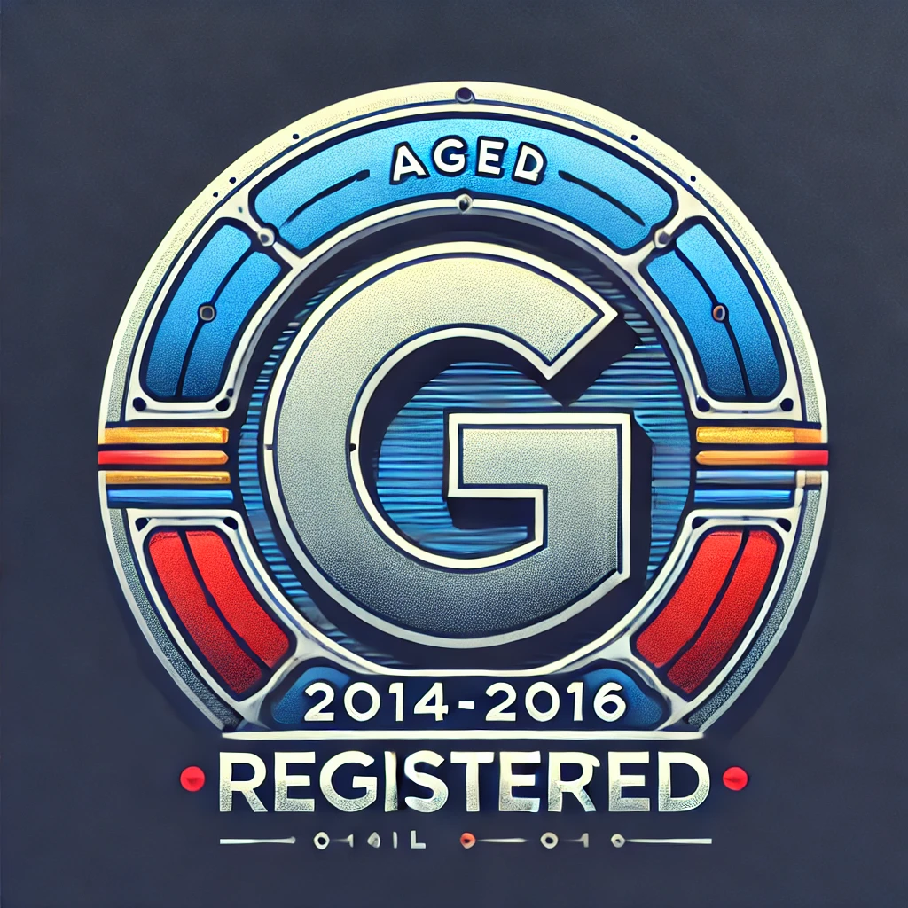 Aged Gmail 2014-2016 registered