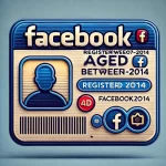 Aged Facebook Account 2007-2014 Registered without content - AT IP