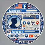 Aged Facebook Account 2007-2014 Registered without content - US IP