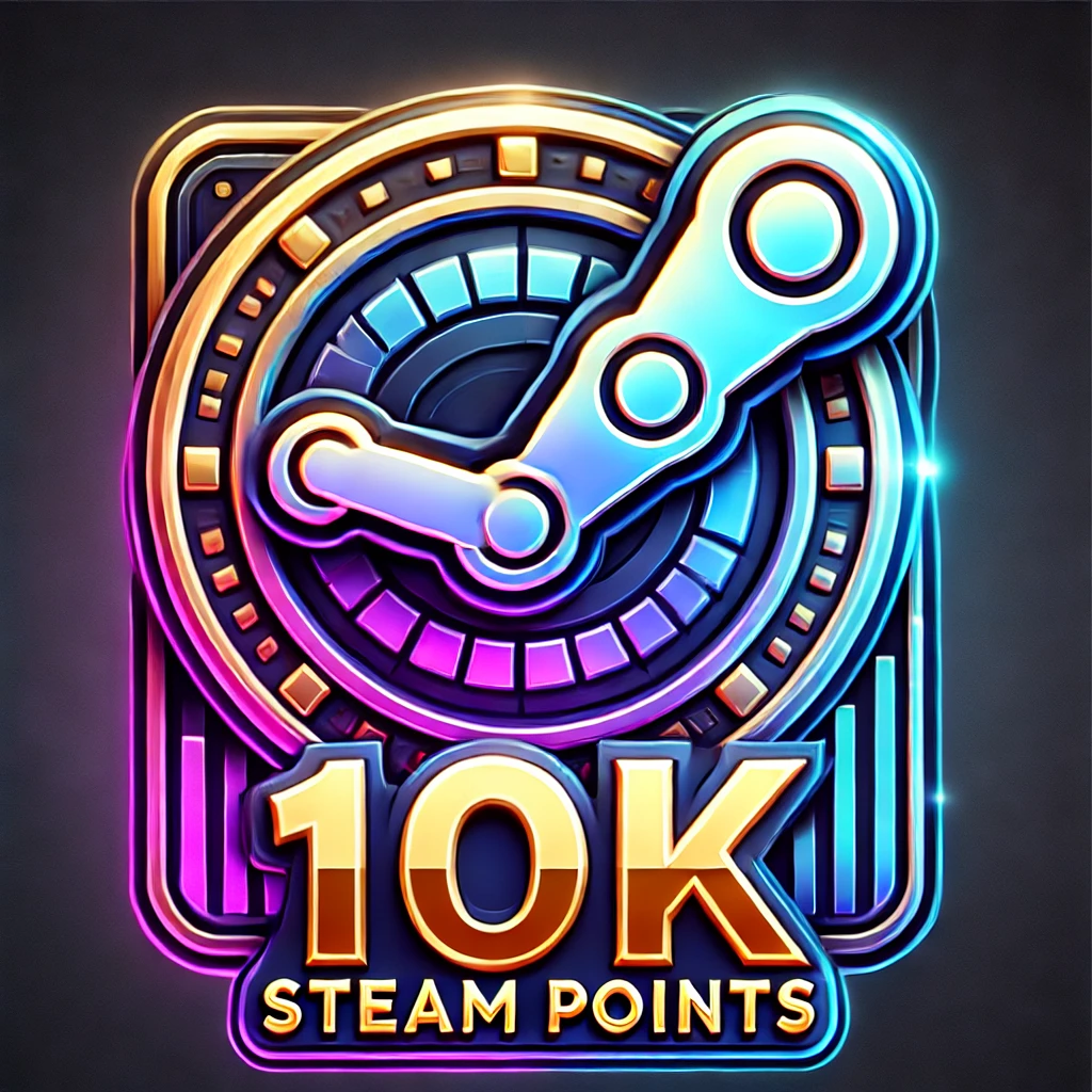10000 Steam Points