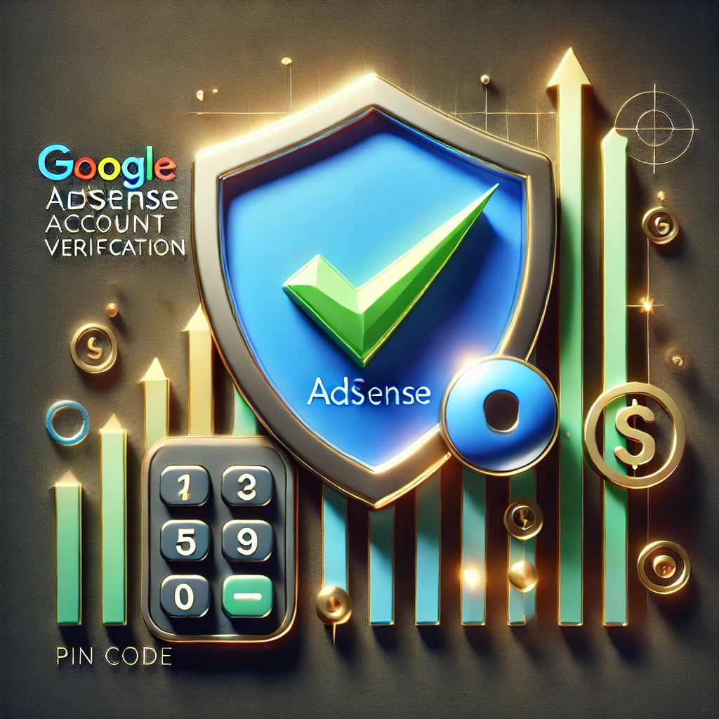 Google AdSense Account RU registered with PIN-code