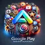 APK in Google Play (WebView) ready for launch ads