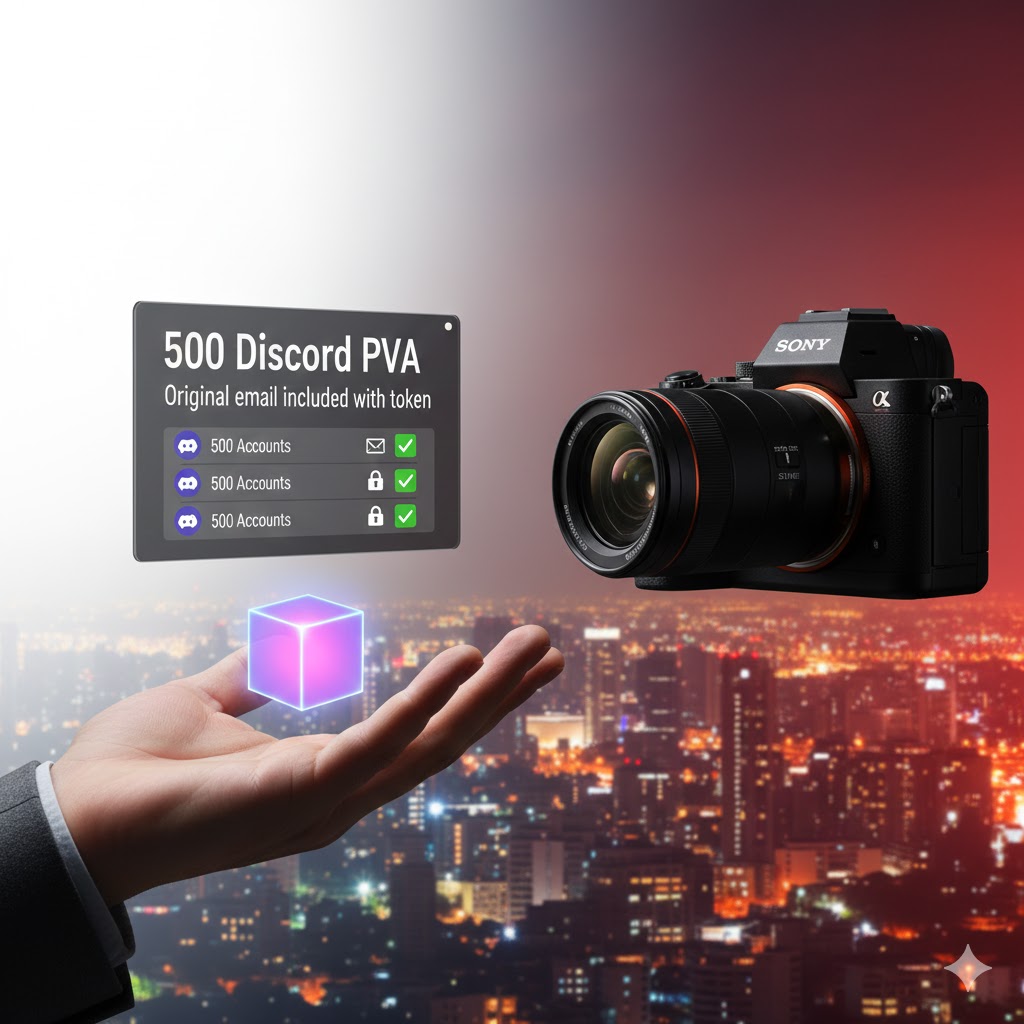 500 Discord PVA Original email included with token