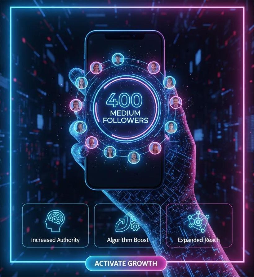 400 Medium Followers