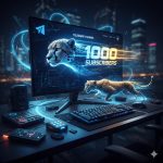 Telegram Channel with 1000 subscribers Desktop